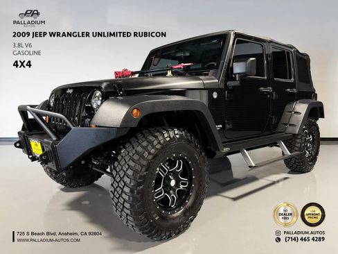 Used 2009 Jeep Wrangler Unlimited Rubicon w/ Trailer Tow Group AWD/4WD image 1