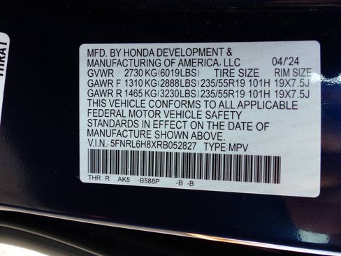 Used 2024 Honda Odyssey Touring image 16