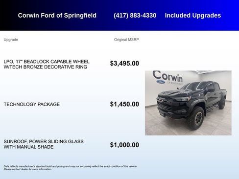 Used 2025 Chevrolet Colorado ZR2 w/ Technology Package image 5