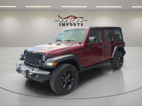 Used 2021 Jeep Wrangler Unlimited Sport AWD/4WD image 2