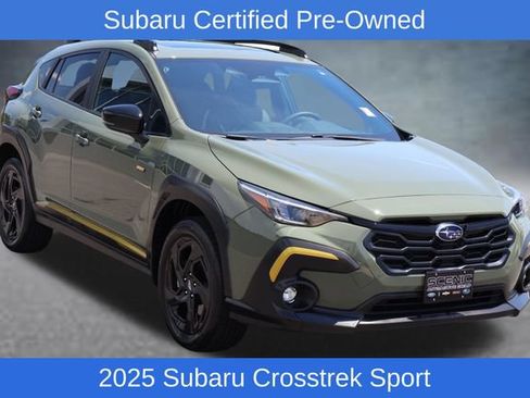 Certified 2025 Subaru Crosstrek 2.5i Sport w/ Crosstrek Mirror Package AWD/4WD image 1