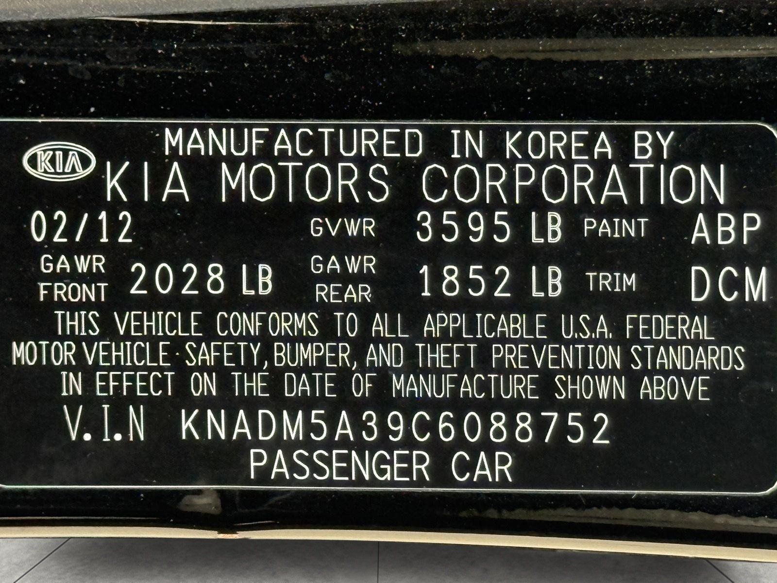 Used 2012 Kia Rio LX FWD image 35