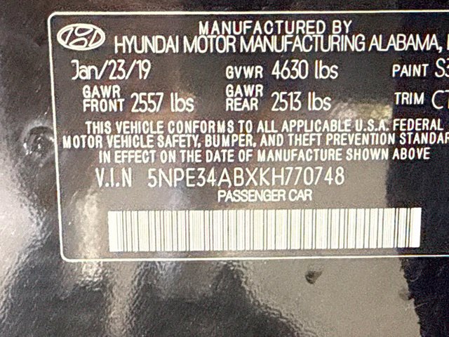 Used 2019 Hyundai Sonata Limited FWD image 17