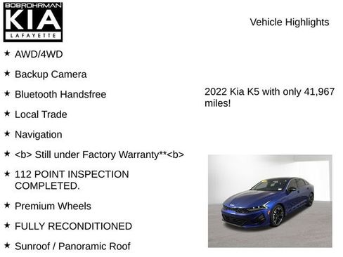 Used 2022 Kia K5 GT-Line w/ GT-Line Awd Premium Package image 7