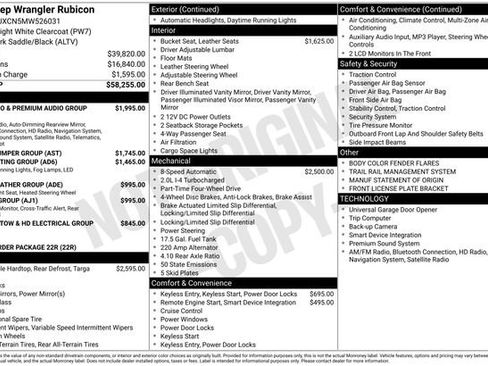 Used 2021 Jeep Wrangler Rubicon image 19