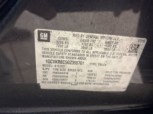 Used 2016 Chevrolet Silverado 1500 LT w/ All Star Edition image 46