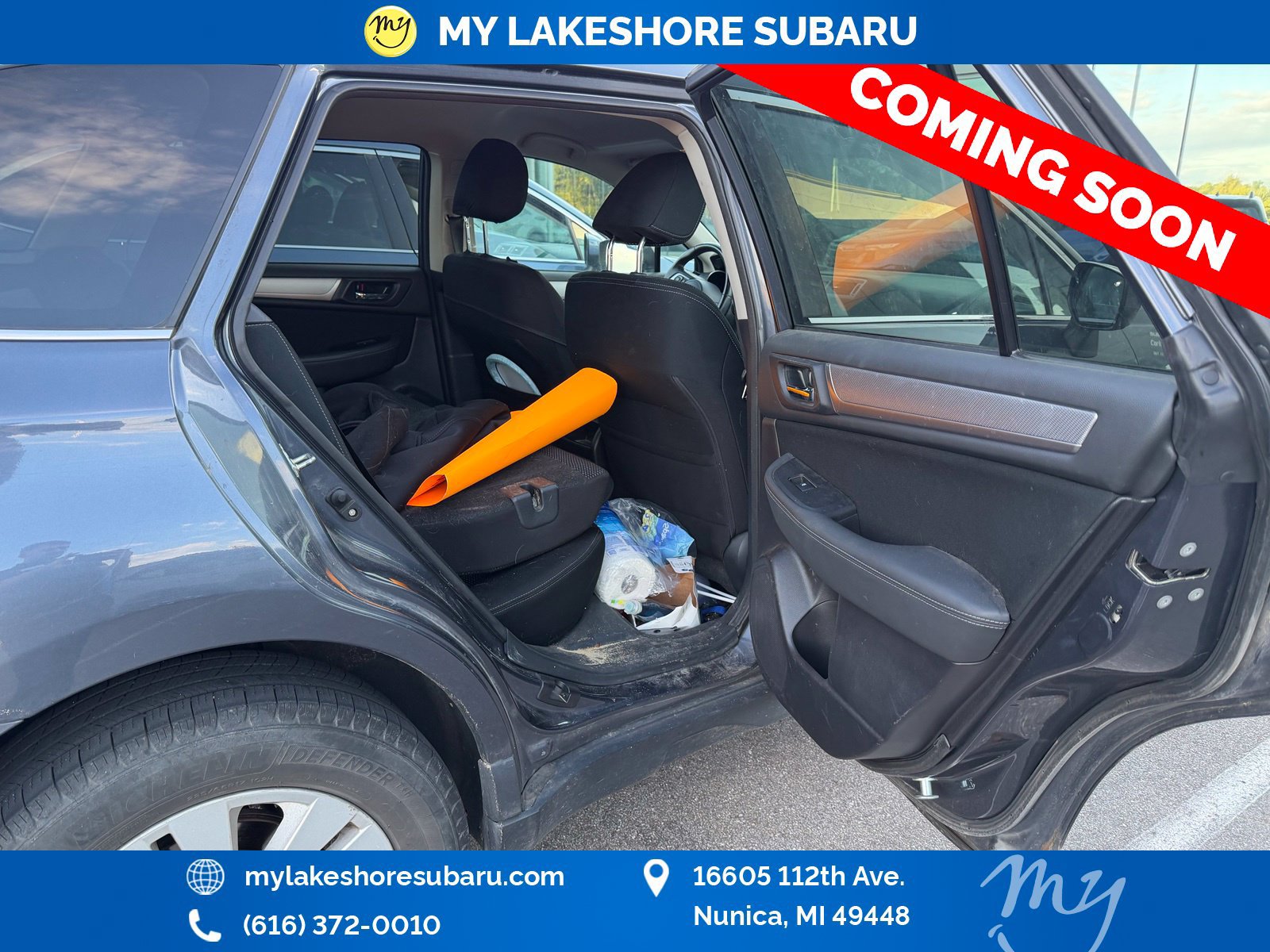 Used 2017 Subaru Outback 2.5i Premium w/ Popular Package #2 AWD/4WD image 12