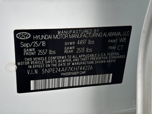 Used 2019 Hyundai Sonata SE image 44