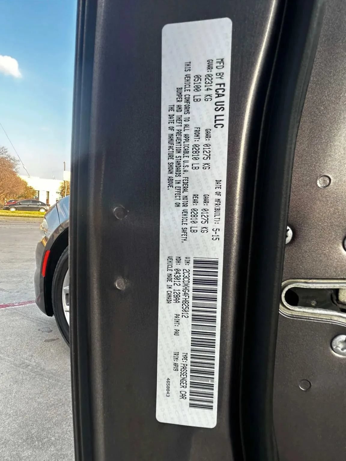 Used 2015 Dodge Charger SXT w/ Plus Group RWD image 24
