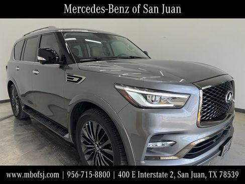 Used 2021 INFINITI QX80 Premium Select w/ Cargo Package RWD image 1