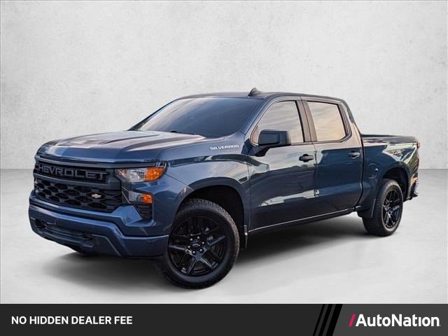 Used 2022 Chevrolet Silverado 1500 Custom RWD image 1