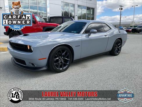Used 2022 Dodge Challenger R/T w/ Blacktop Package RWD image 1