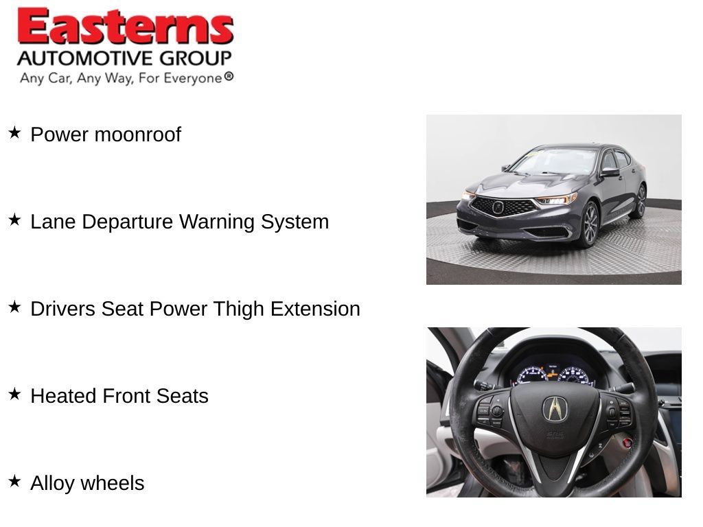 Used 2018 Acura TLX w/ Technology Package FWD image 11