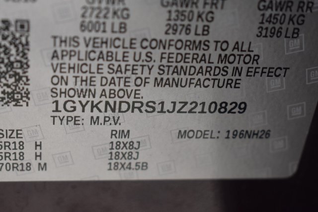 Used 2018 Cadillac XT5 Luxury w/ Driver Awareness Package AWD/4WD image 16