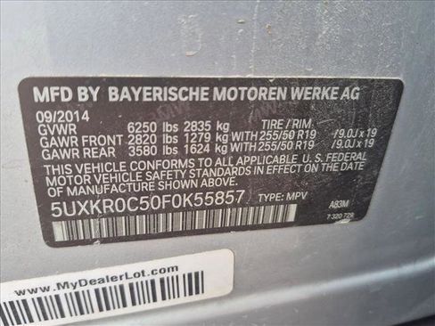 Used 2015 BMW X5 xDrive35i AWD/4WD image 15