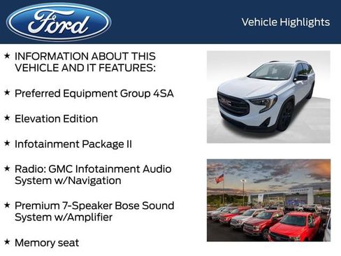 Used 2021 GMC Terrain SLT w/ Infotainment Package II AWD/4WD image 4