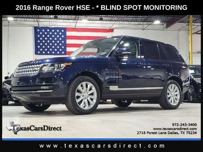 Used 2016 Land Rover Range Rover HSE