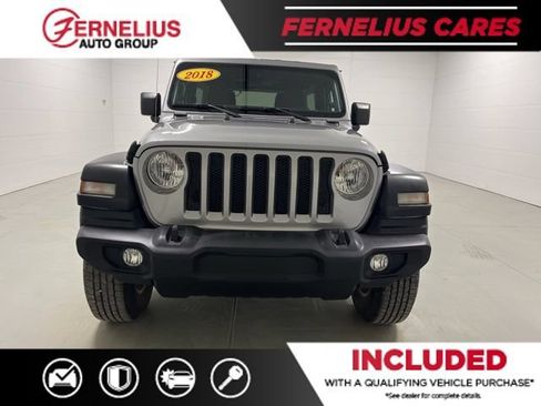 Used 2018 Jeep Wrangler Unlimited Sport S AWD/4WD image 2