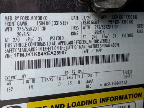 Used 2024 Ford Expedition Max Limited image 11