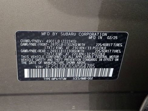 Certified 2025 Subaru Forester Premium AWD/4WD image 28