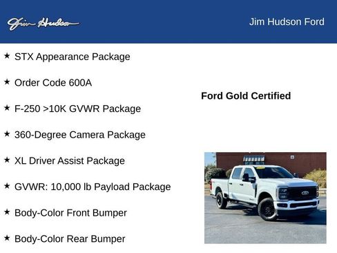 Certified 2024 Ford F250 XL w/ STX Appearance Package image 12