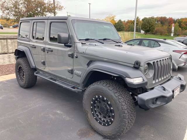Used 2019 Jeep Wrangler Unlimited Sport S AWD/4WD image 1