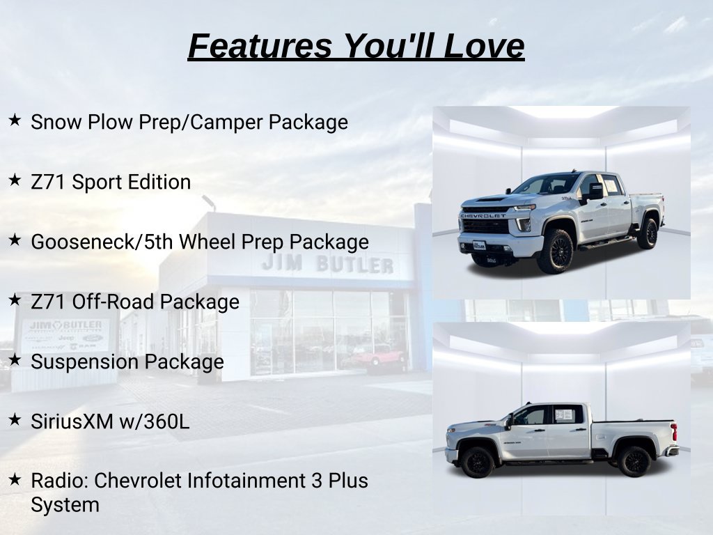 Used 2022 Chevrolet Silverado 2500 LT w/ Z71 Sport Edition AWD/4WD image 35