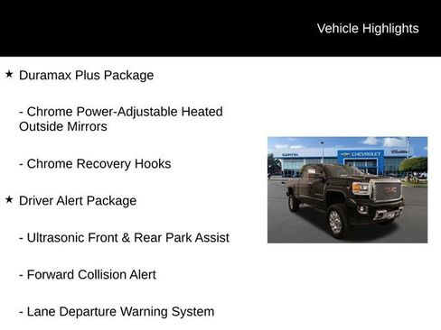 Used 2017 GMC Sierra 2500 Denali w/ Duramax Plus Package image 2
