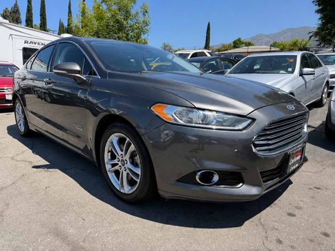 Used 2015 Ford Fusion Energi Titanium w/ Driver Assist Package FWD image 1