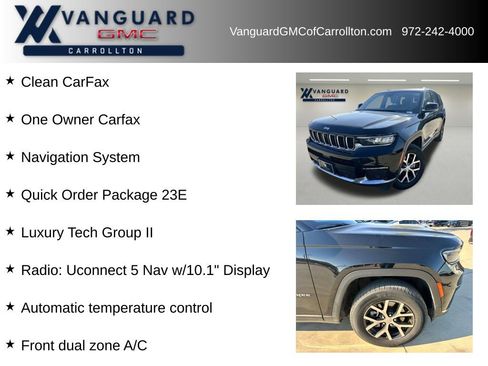 Used 2024 Jeep Grand Cherokee L Limited w/ Luxury Tech Group II image 6