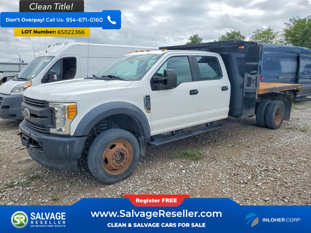 Used 2017 Ford F450 XL w/ Snow Plow Prep Package AWD/4WD image 1