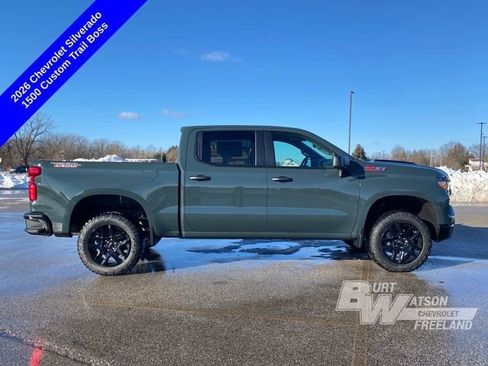 New 2026 Chevrolet Silverado 1500 Custom Trail Boss w/ LPO, Dark Essentials Package image 6
