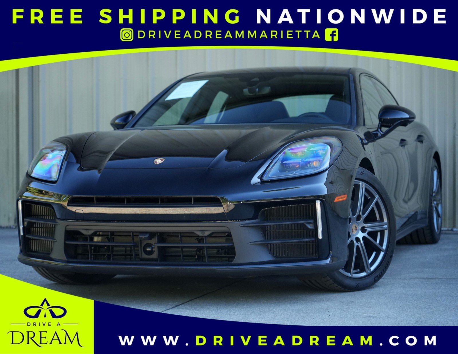Used 2024 Porsche Panamera 4 AWD/4WD image 1