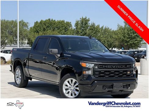 Certified 2024 Chevrolet Silverado 1500 Custom AWD/4WD image 2