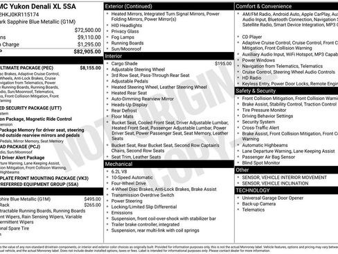 Used 2019 GMC Yukon XL Denali w/ Denali Ultimate Package image 10