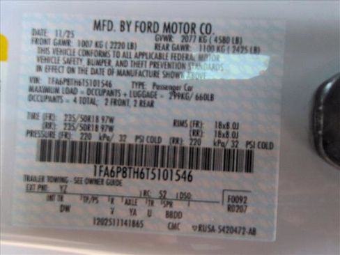 New 2026 Ford Mustang Coupe image 17