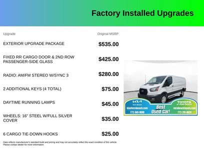Used 2025 Ford Transit 250 Low Roof w/ Exterior Upgrade Package