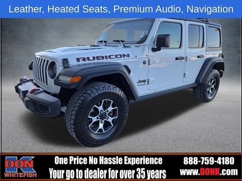 Used 2022 Jeep Wrangler Unlimited Rubicon w/ LED Lighting Group AWD/4WD image 4