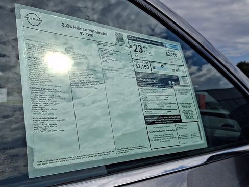 New 2026 Nissan Pathfinder SV image 11
