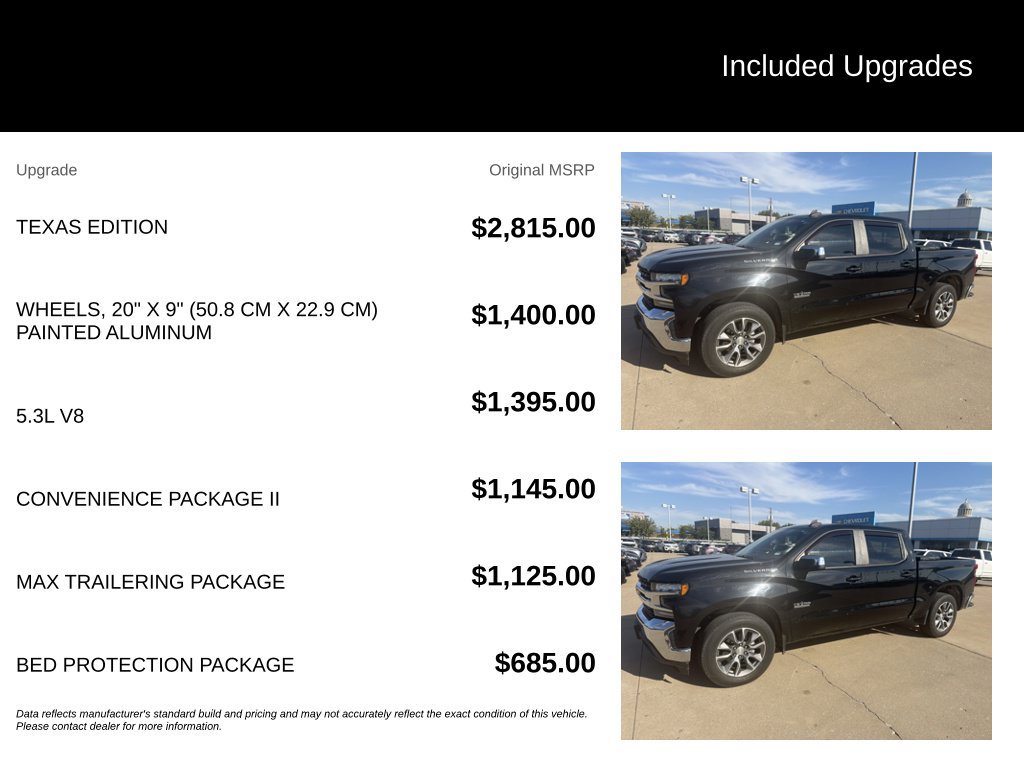 Used 2019 Chevrolet Silverado 1500 LT w/ Texas Edition RWD image 4