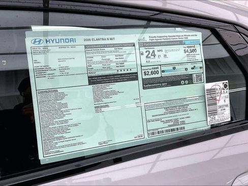 New 2026 Hyundai Elantra N Sedan image 38