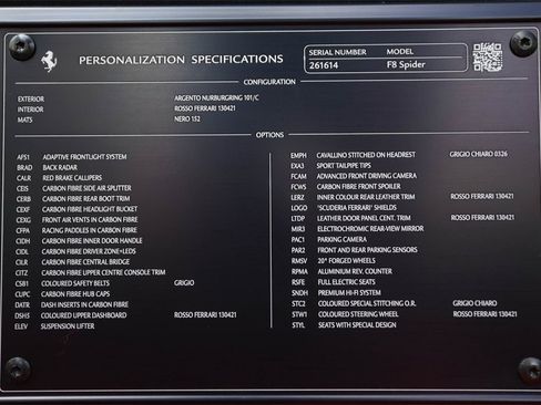 Certified 2021 Ferrari F8 Tributo image 50