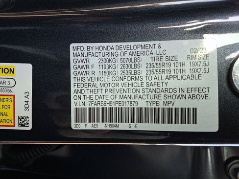 Certified 2023 Honda CR-V Sport Touring image 27