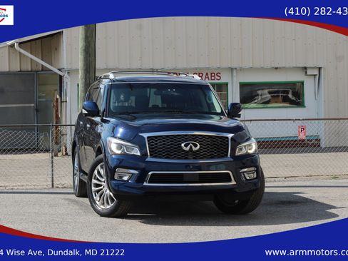Used 2016 INFINITI QX80 Luxe w/ 22" Wheel Package image 1