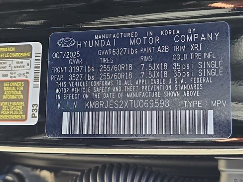 New 2026 Hyundai Palisade XRT Pro image 36