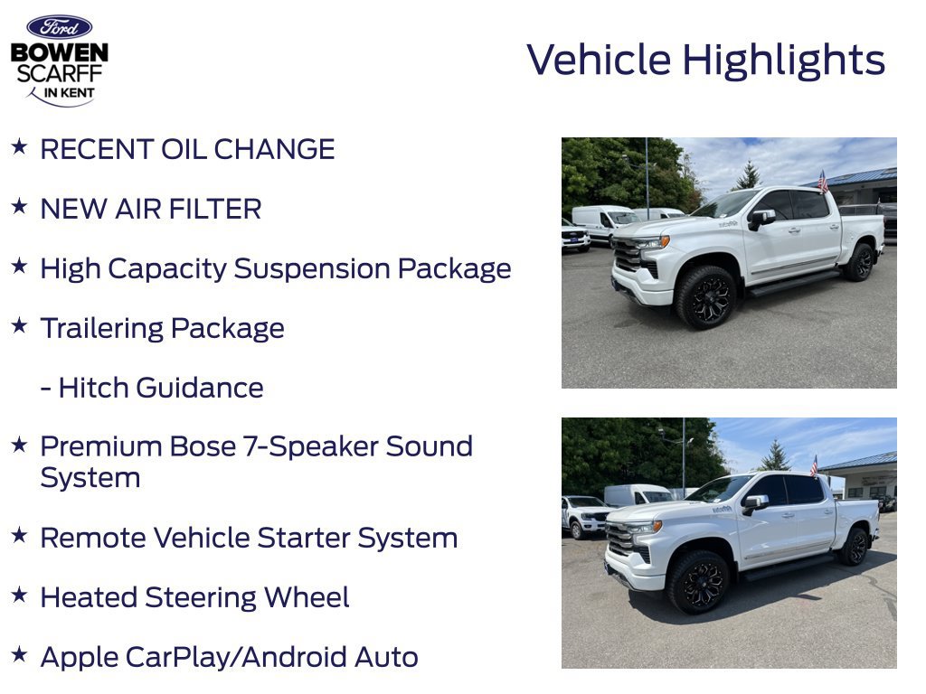 Used 2023 Chevrolet Silverado 1500 High Country AWD/4WD image 4