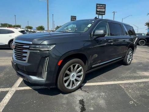 Used 2022 Cadillac Escalade ESV Premium Luxury Platinum AWD/4WD image 4