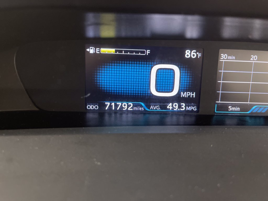 Certified 2018 Toyota Prius Two w/ Prius Two Safety Plus Package FWD image 19