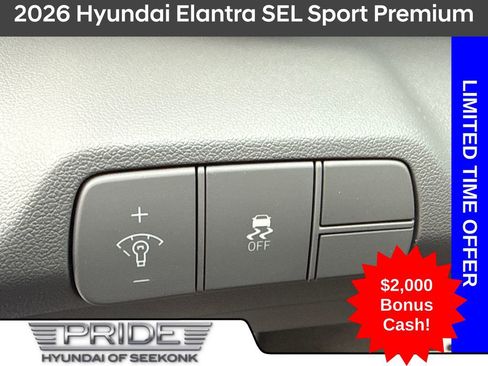 New 2026 Hyundai Elantra SEL Sport Premium FWD image 17