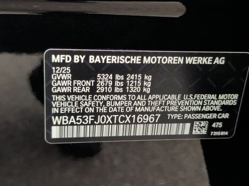 Used 2026 BMW 530i xDrive w/ M Sport Package AWD/4WD image 43
